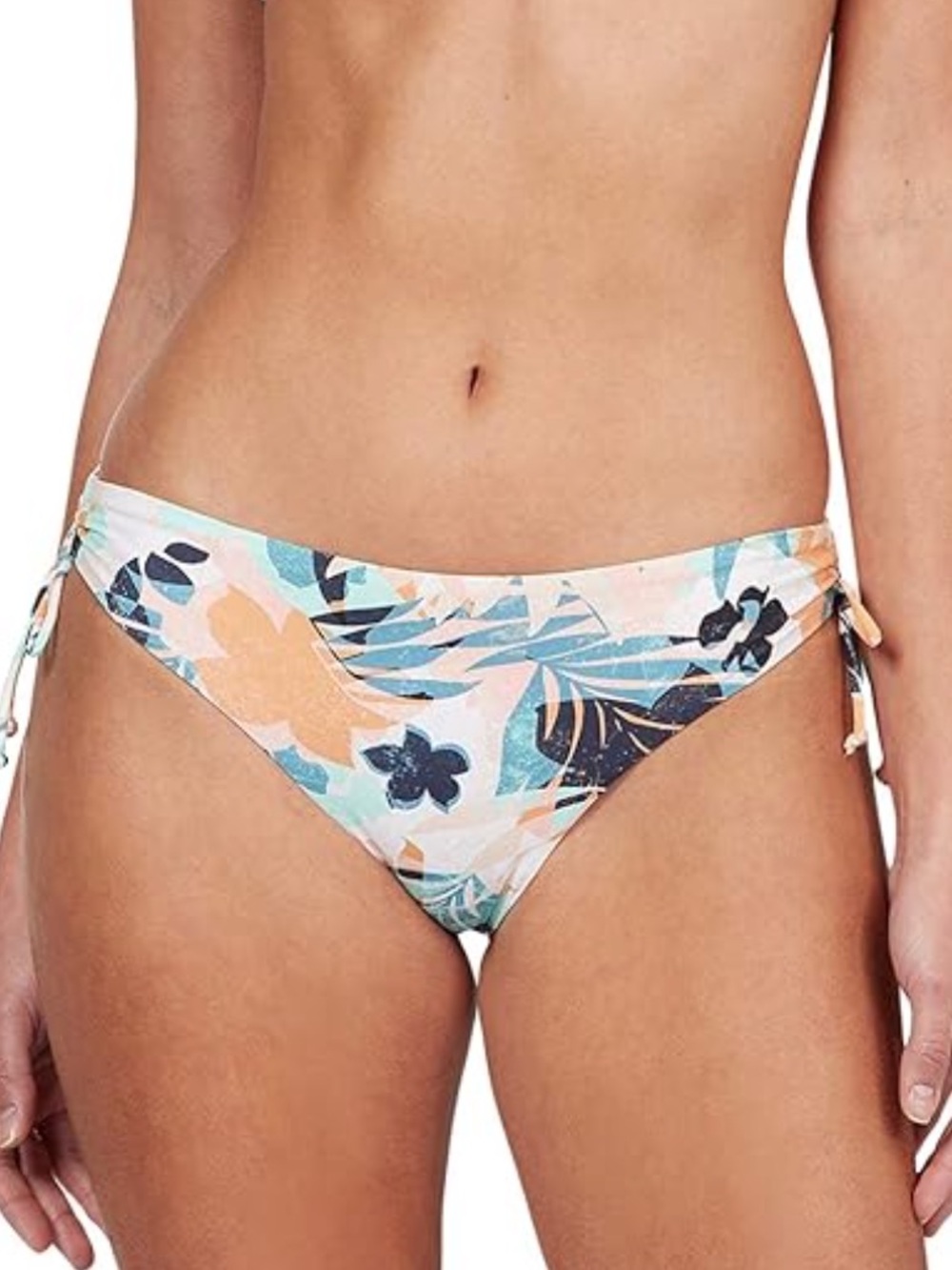 Roxy Printed Beach Classics Full Bikini Bottoms